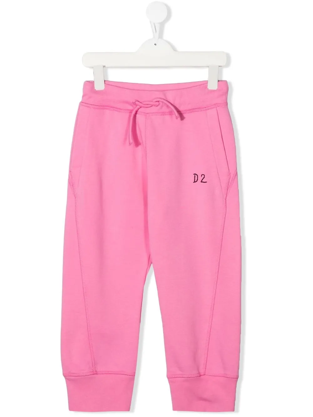 

Dsquared2 Kids pants con logo bordado - Rosado