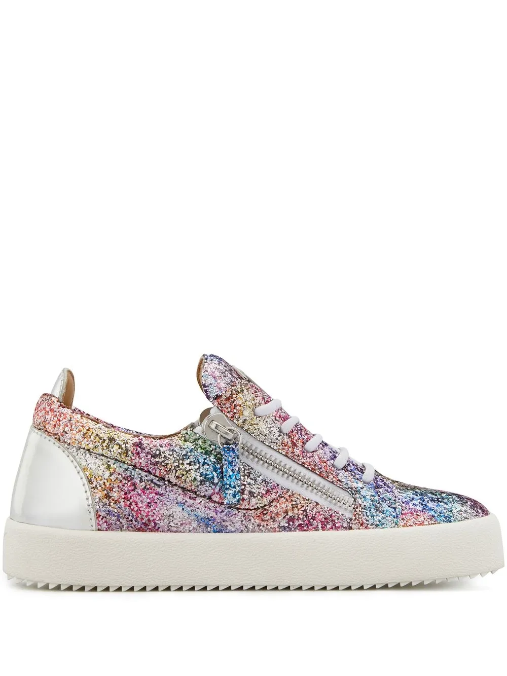 

Giuseppe Zanotti tenis Gail Glitter - Rosado