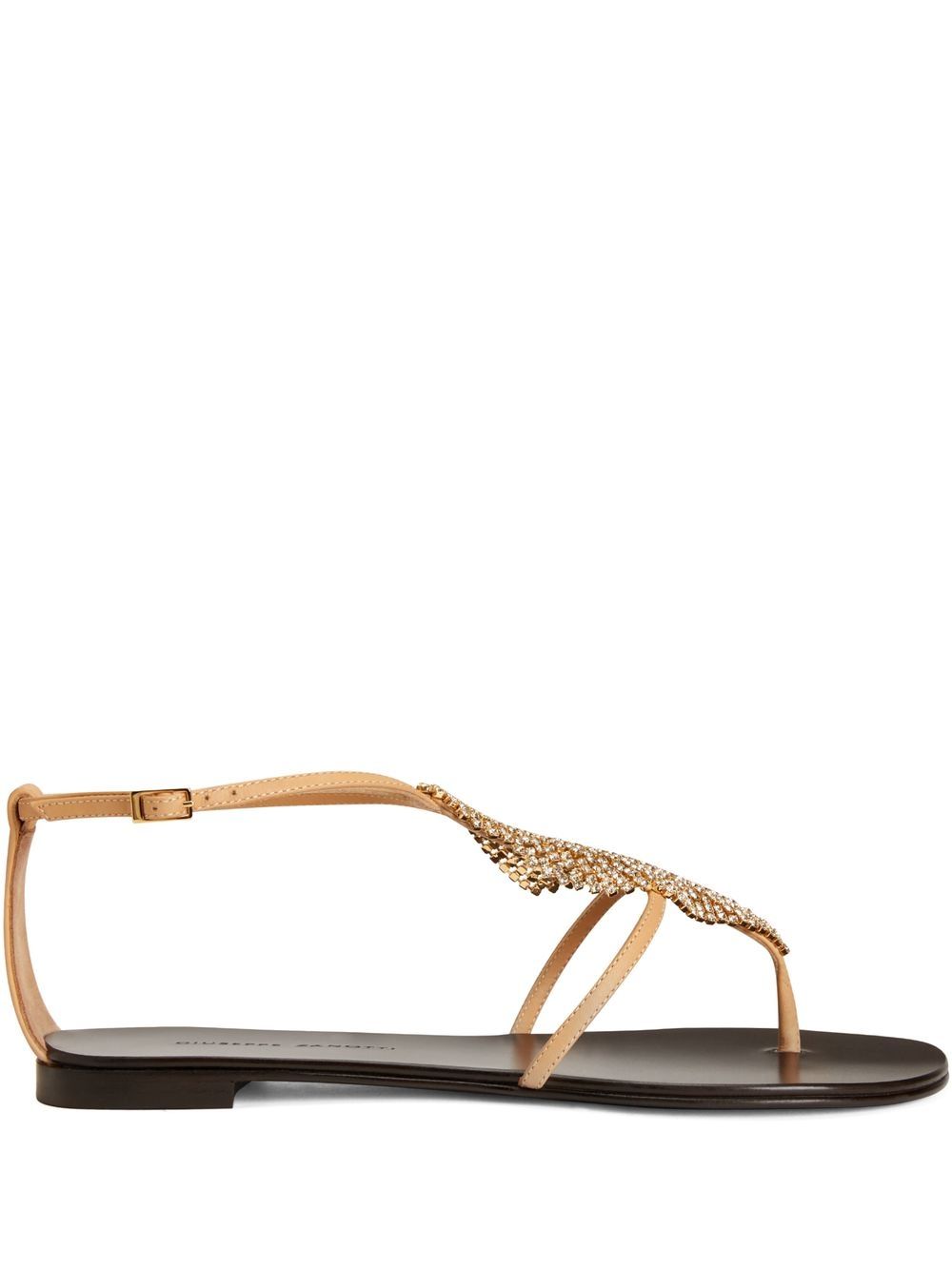 

Giuseppe Zanotti Josie crystal-embellished sandals - Orange