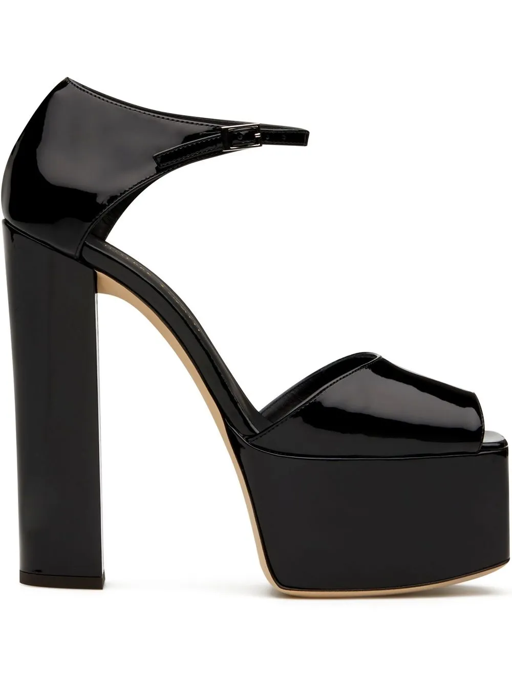bebe black platform sandals