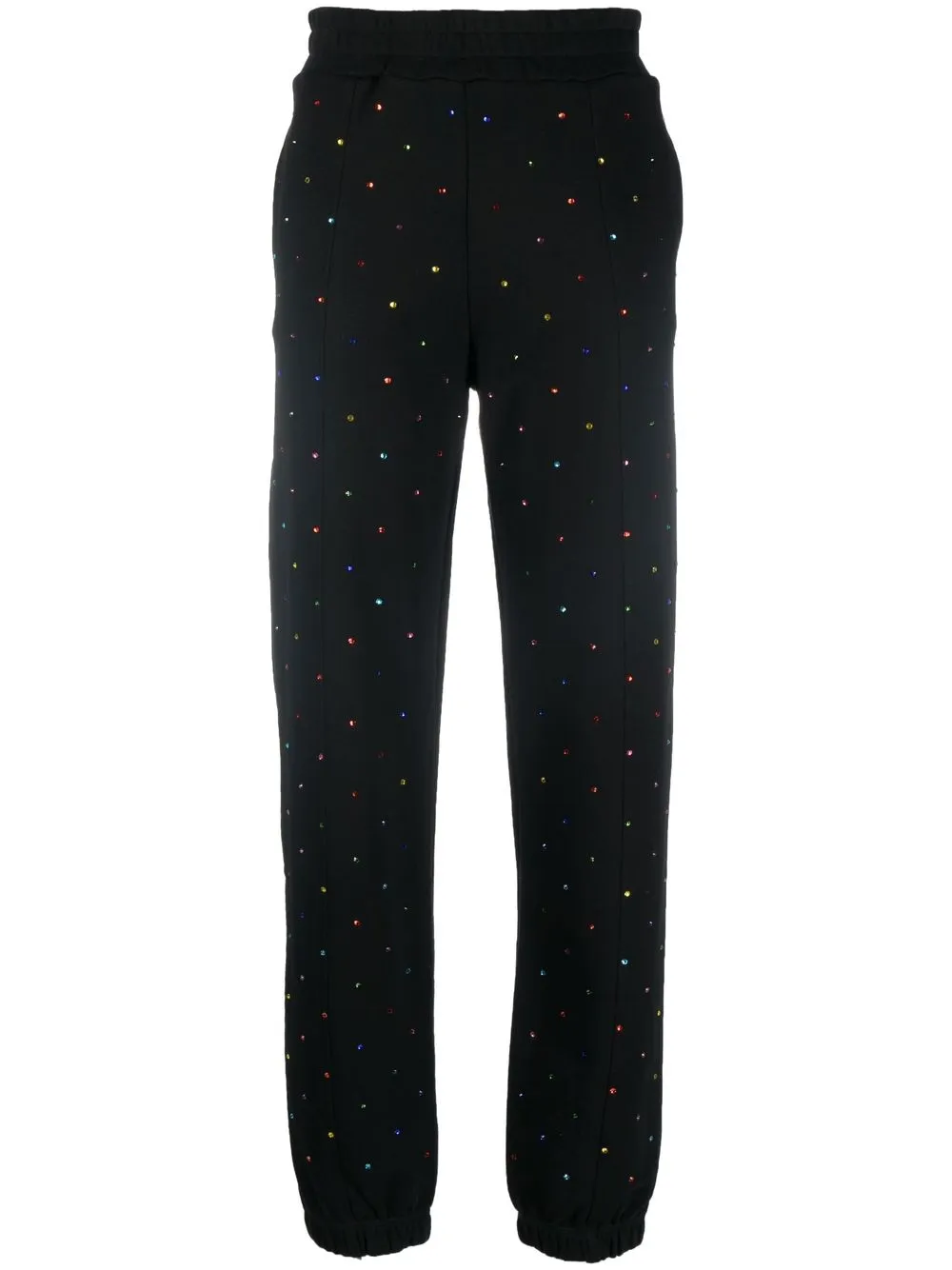 

MSGM stud-embellished tapered joggers - Black