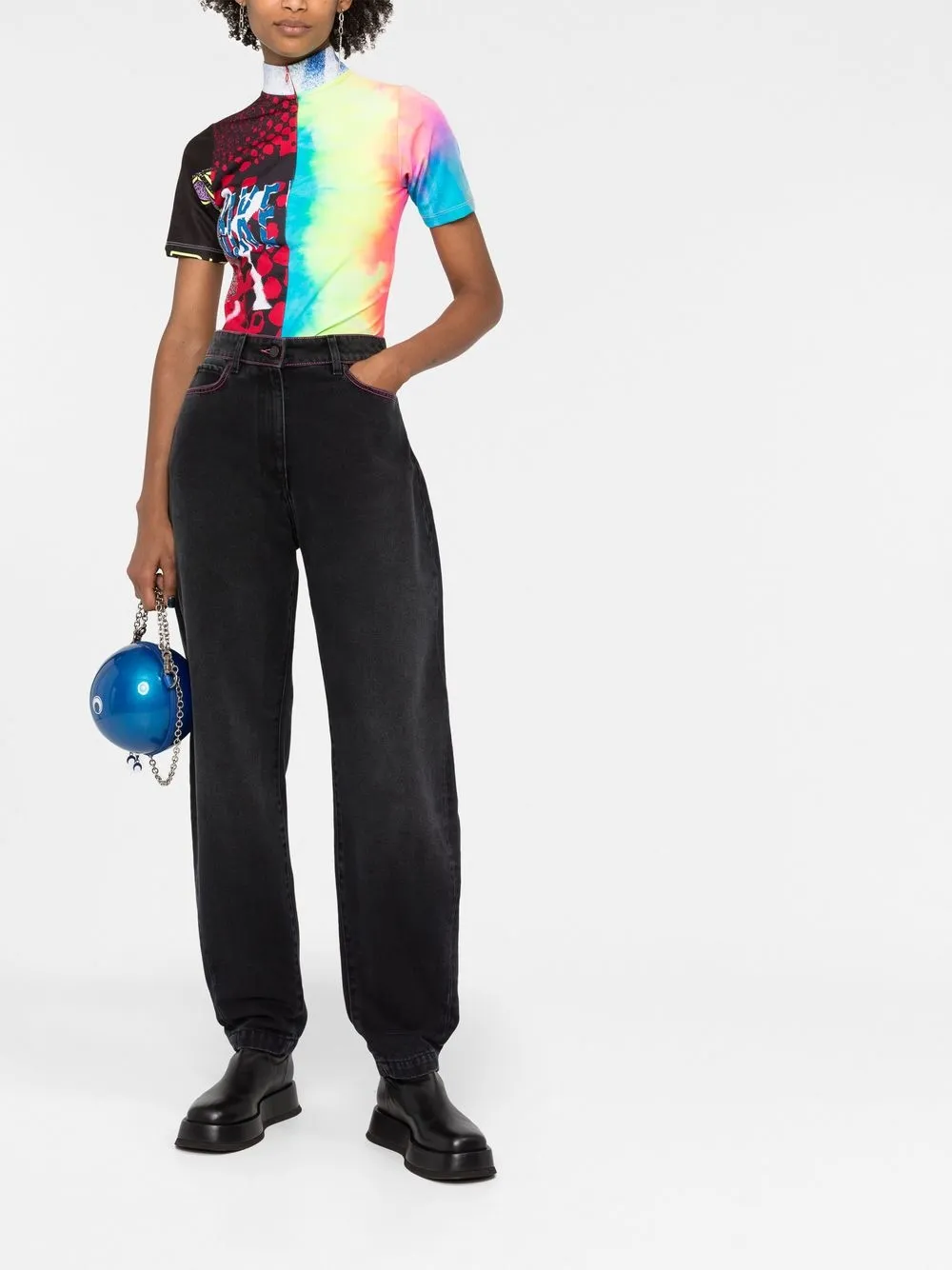 MSGM High waist jeans - Grijs