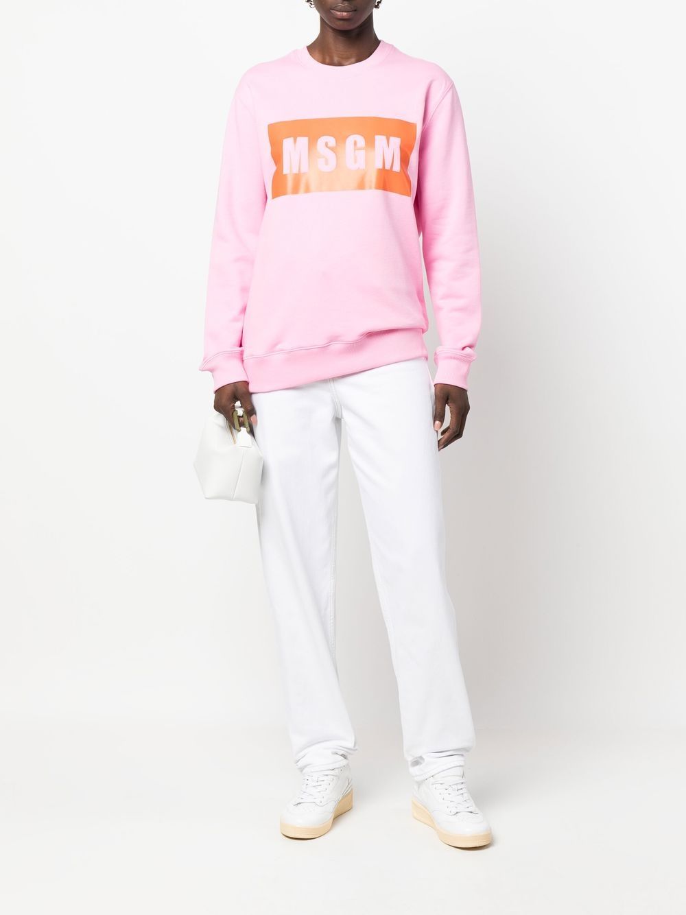 Msgm hotsell pink sweatshirt