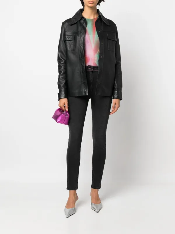 MSGM スキニージーンズ | ブラック | FARFETCH JP 