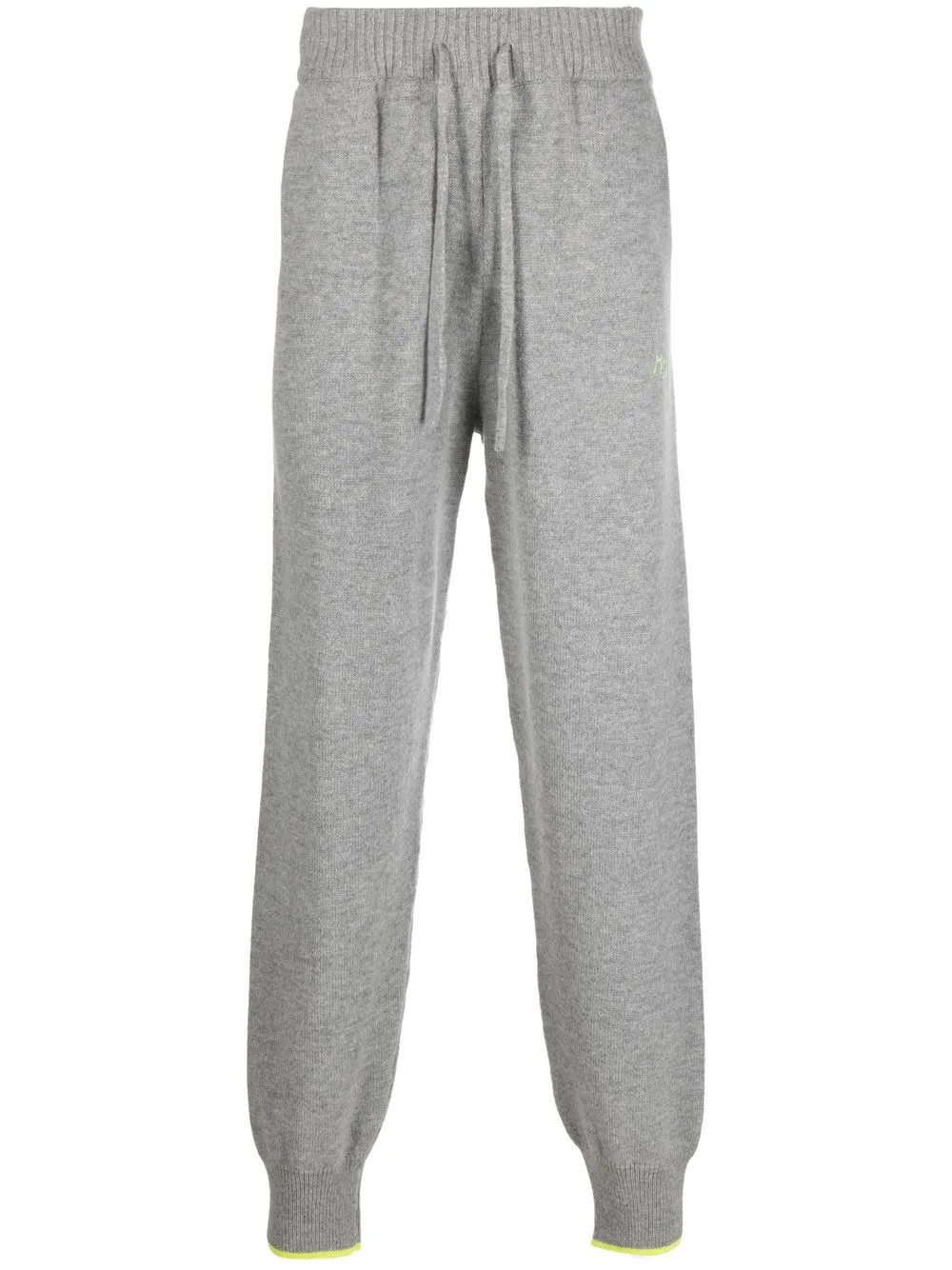 

MSGM joggers de cachemira tapered - Gris