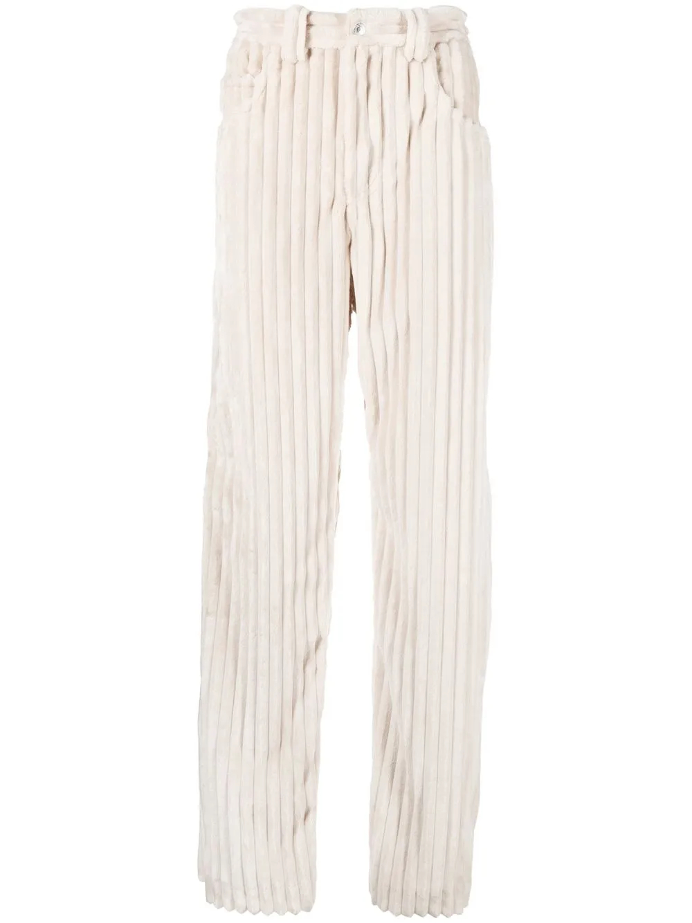 

MSGM pantalones rectos con bolsillos - Neutro