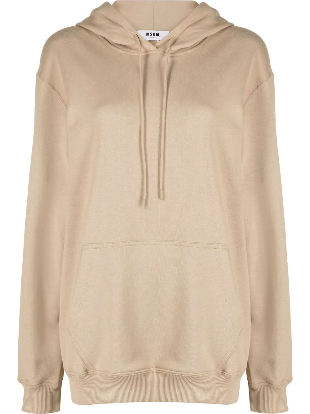 

MSGM hoodie con logo estampado - Neutro