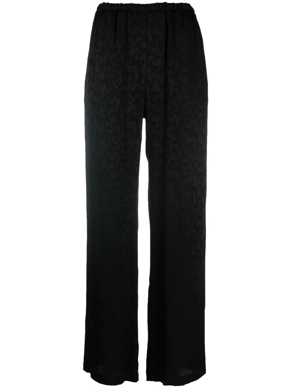 

MSGM all-over star-print trousers - Black