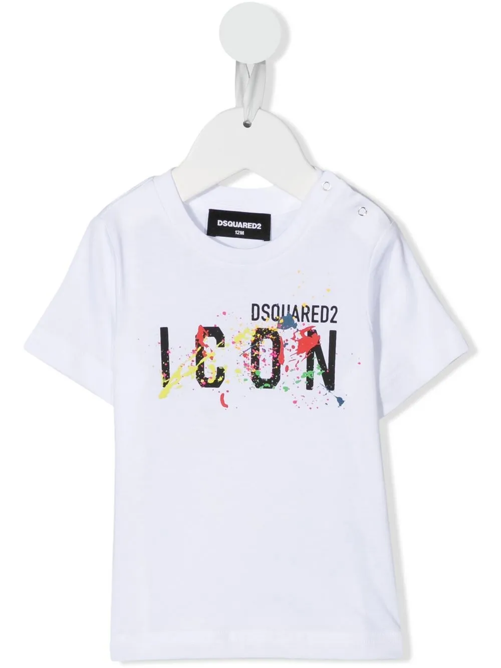 Dsquared2 Kids T shirt Icon Con Effetto Vernice Farfetch