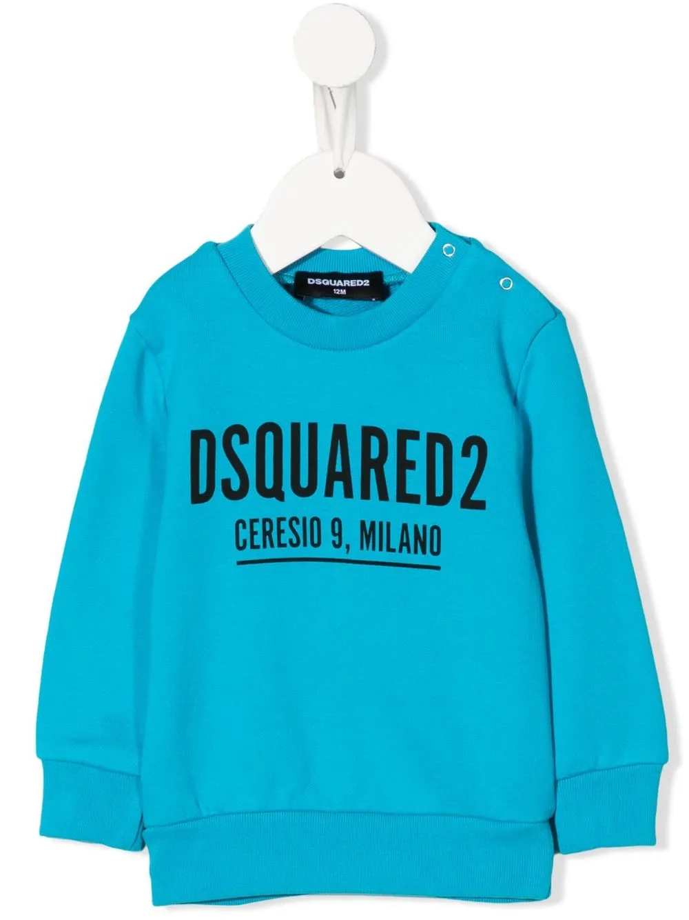 

Dsquared2 Kids sudadera con logo estampado - Azul