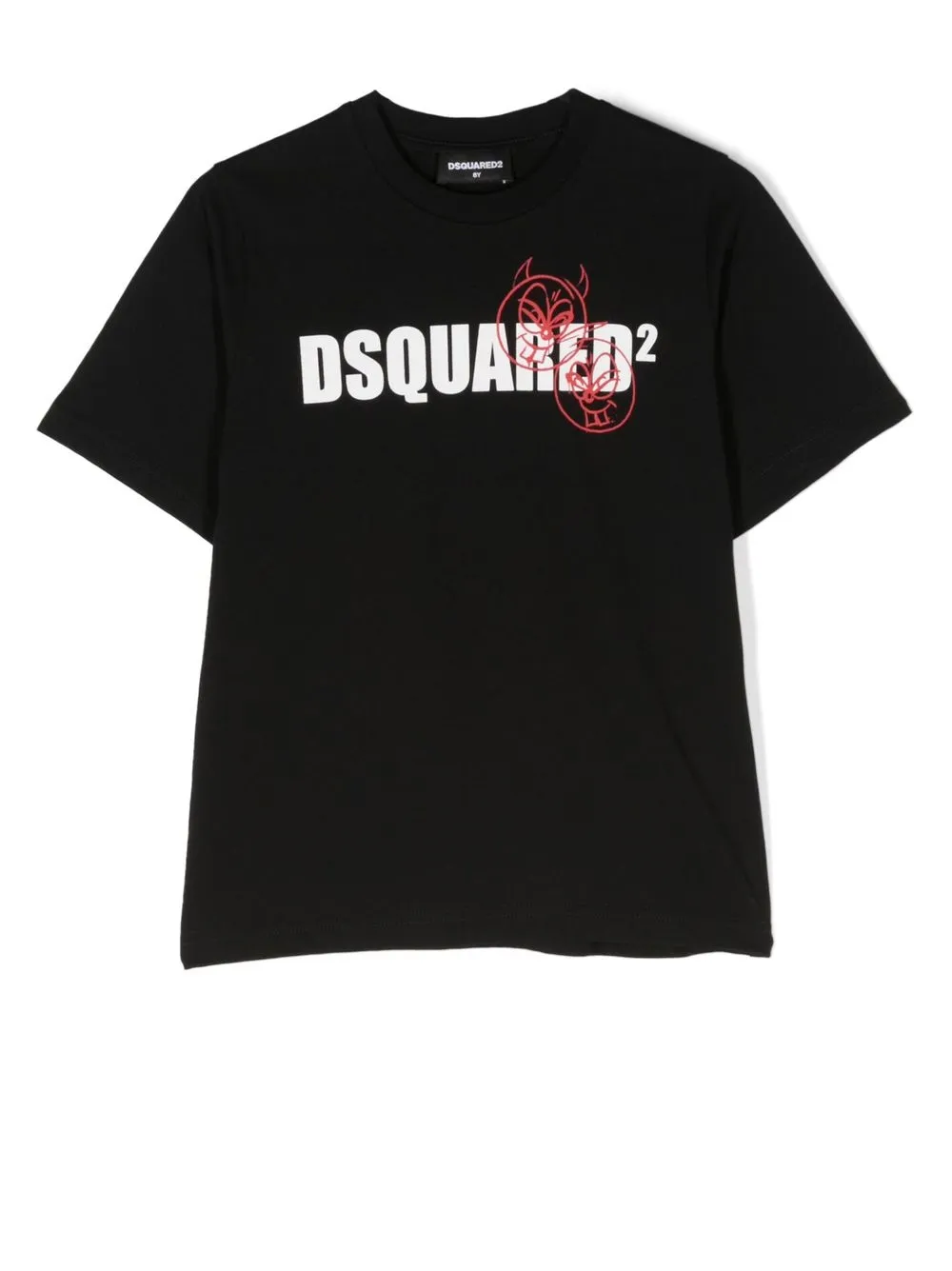 

Dsquared2 Kids logo-print cotton T-shirt - Black