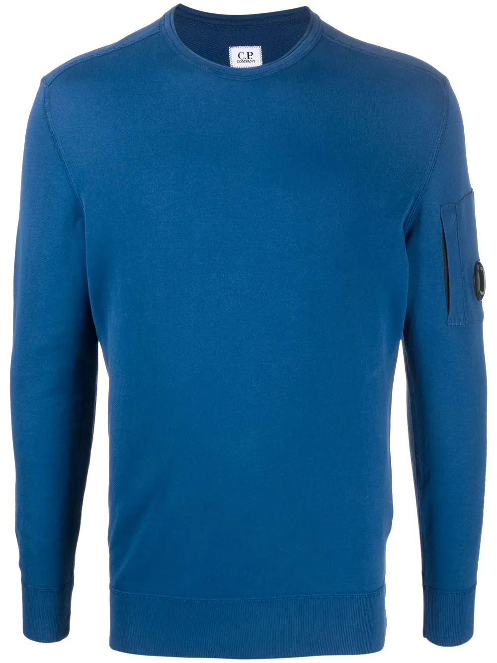 

C.P. Company long-sleeve fitted top - Blue