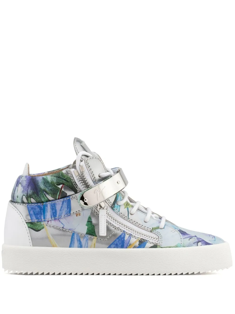 

Giuseppe Zanotti tenis altos Spring - Blanco