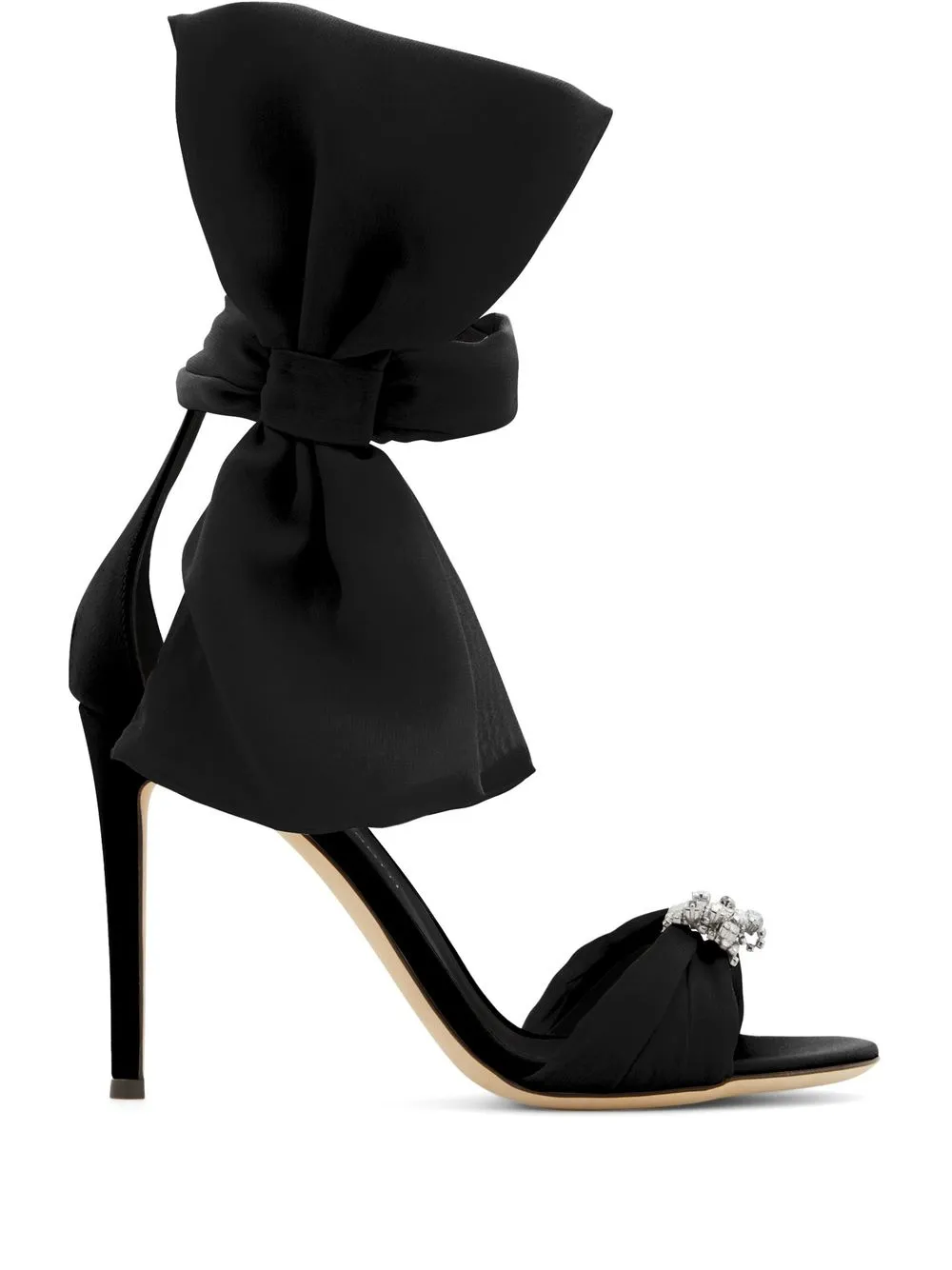 GIUSEPPE ZANOTTI ETOILE BOW-DETAIL SANDALS