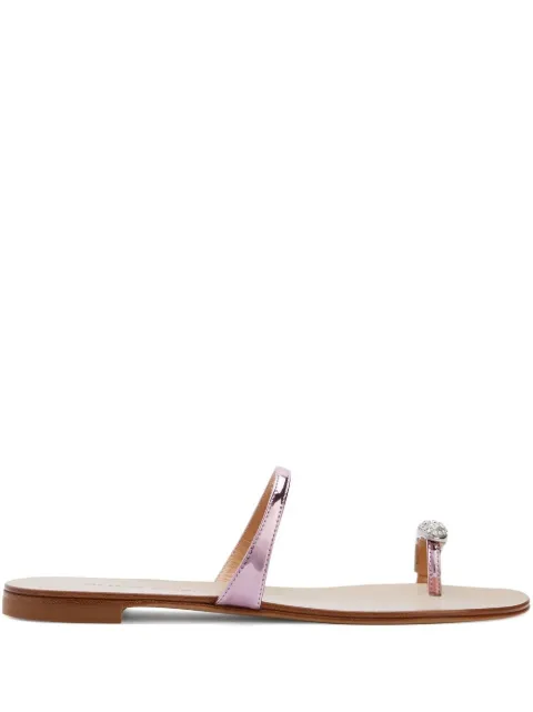 Giuseppe Zanotti Ring leather sandals