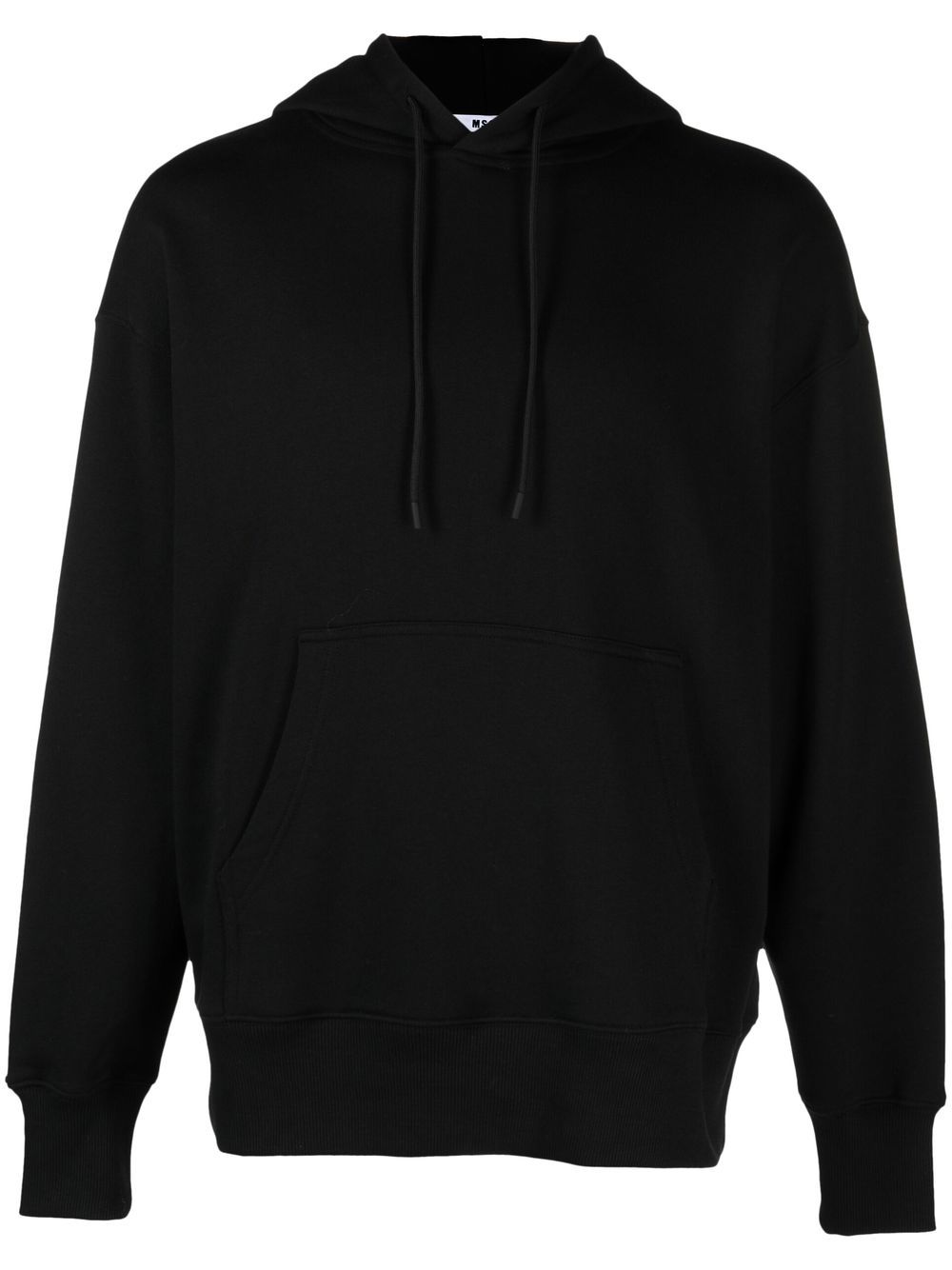 MSGM LOGO-PRINT LONG-SLEEVE HOODIE