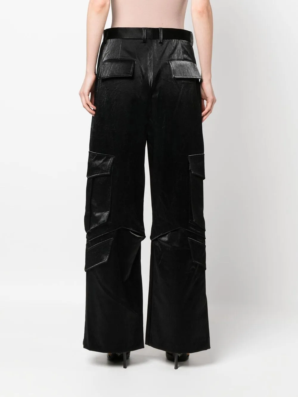  Msgm Hose Mit Finish   Schwarz 
