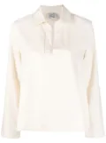 Baserange Onda collared shirt - Neutrals