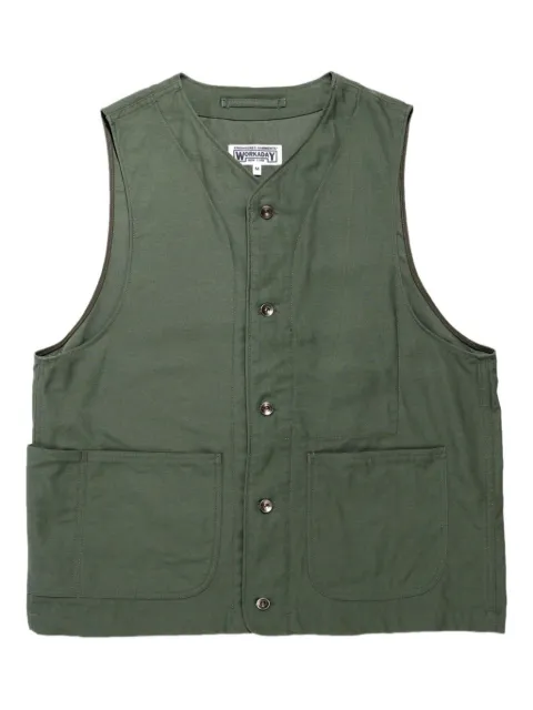 Engineered Garments Gilet con bottoni