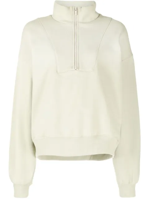 FEAR OF GOD ESSENTIALS súeter con cierre y cuello alzado