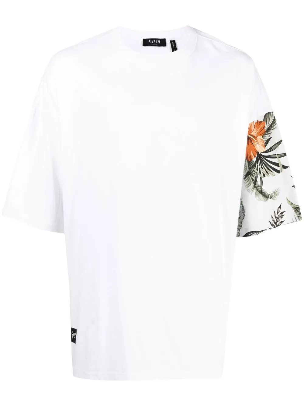 

FIVE CM floral-print short-sleeve T-shirt - White