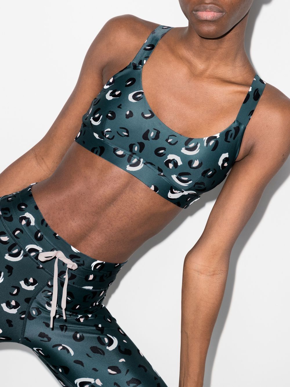 Image 2 of The Upside leopard-print sports bra