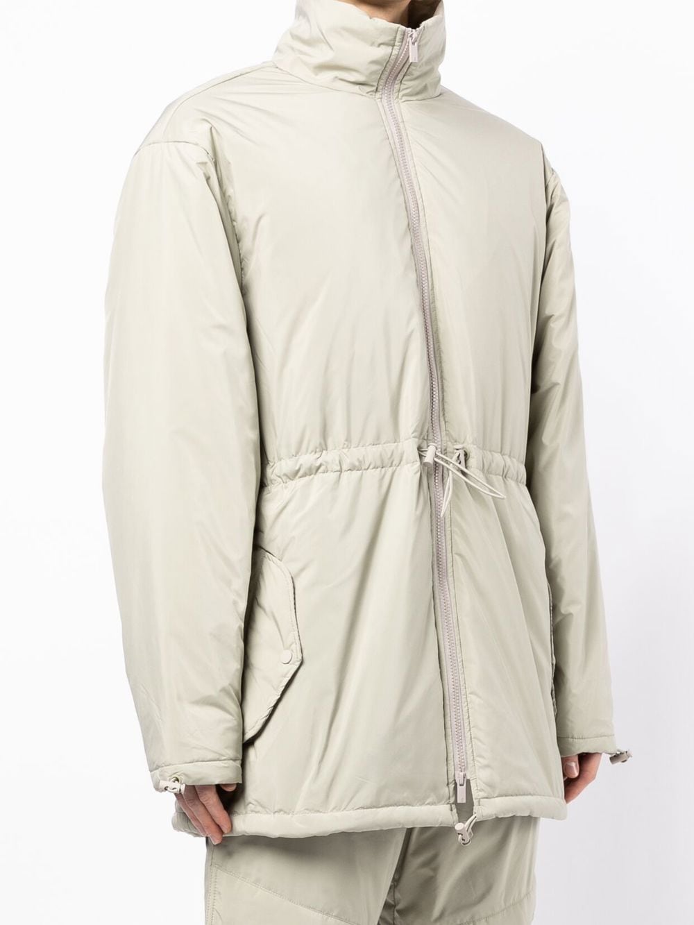 Shop Essentials Storm Padded Jacket In Green