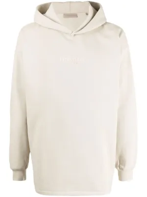 fear of god essentials moletom com capuz cream