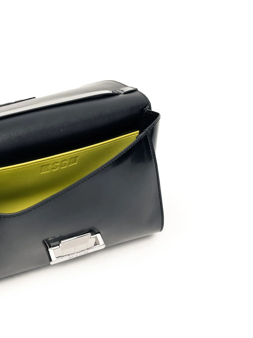MSGM Borsa a spalla con logo inciso | Image 5