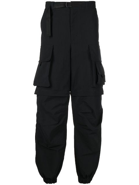 MSGM بنطال كارغو بأرجل قابلة للفصل 