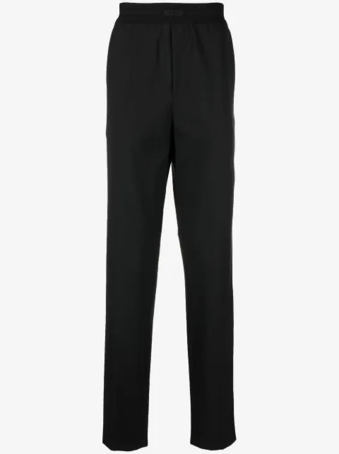 MSGM Straight-Leg-Hose mit Logo