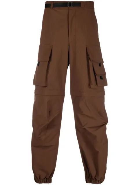 MSGM mid-rise cargo trousers 