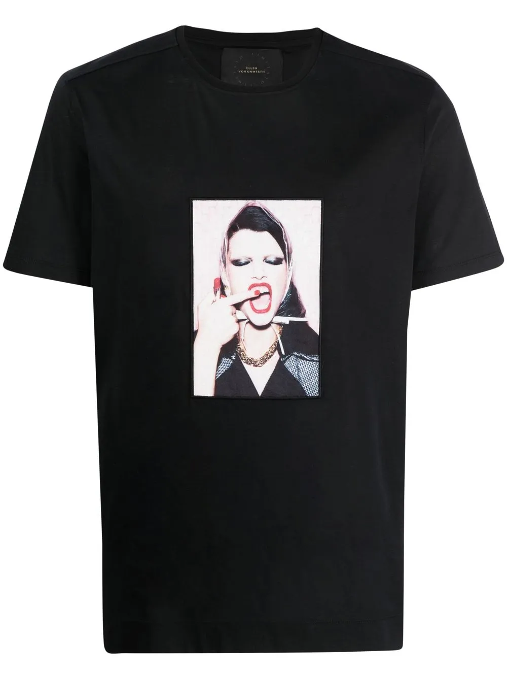 

Limitato graphic-print cotton T-shirt - Black