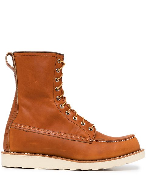 Red Wing Shoes ankle lace-up fastening boots