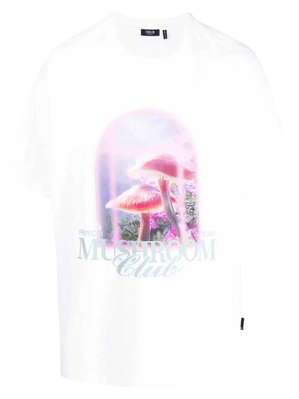 

FIVE CM playera con estampado gráfico - Blanco