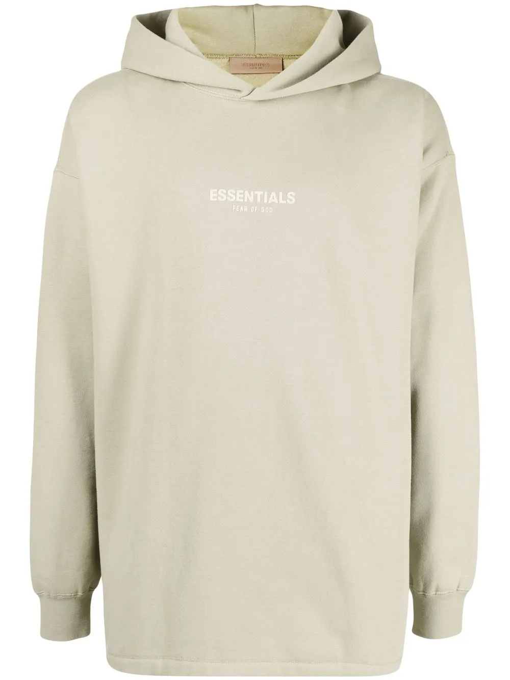 

FEAR OF GOD ESSENTIALS hoodie con logo estampado - Verde