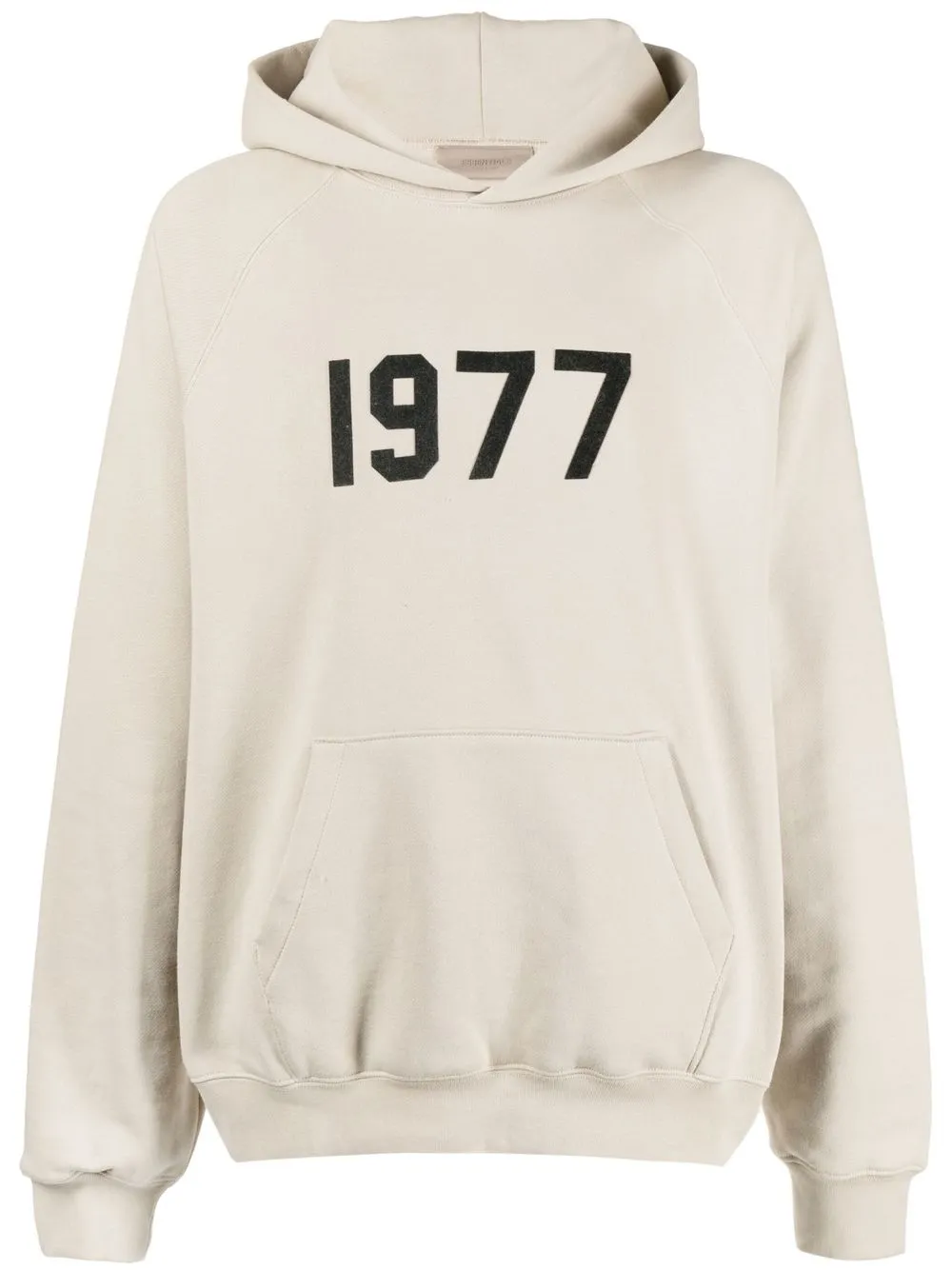 FEAR OF GOD ESSENTIALS 1977 hoodie met print Wit