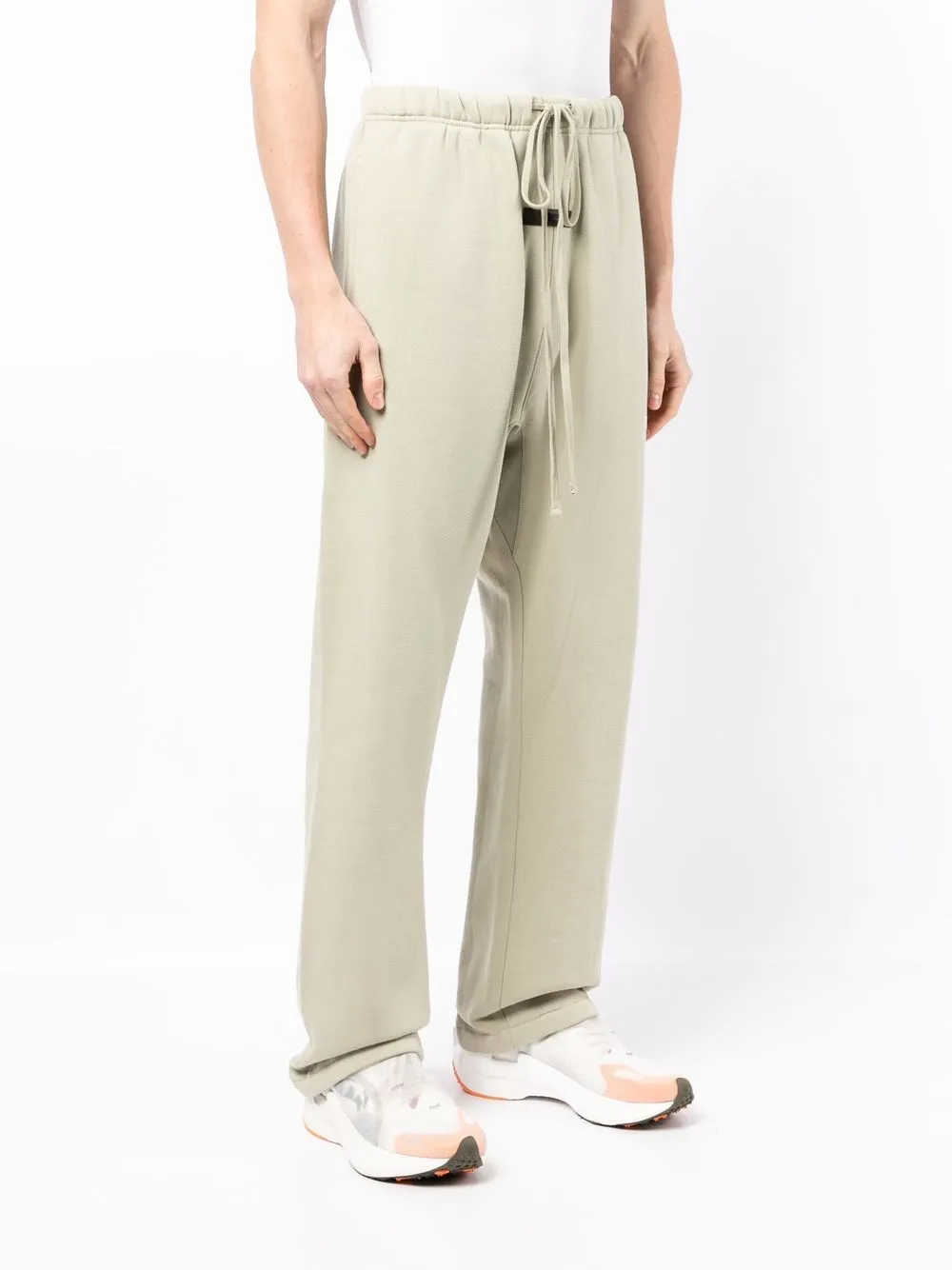  Fear Of God Essentials Jogginghose Mit Logo Patch   Grün 