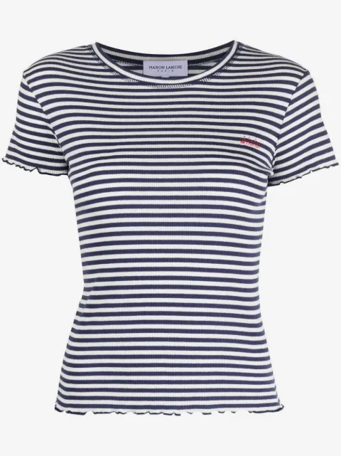 Maison Labiche randig t-shirt