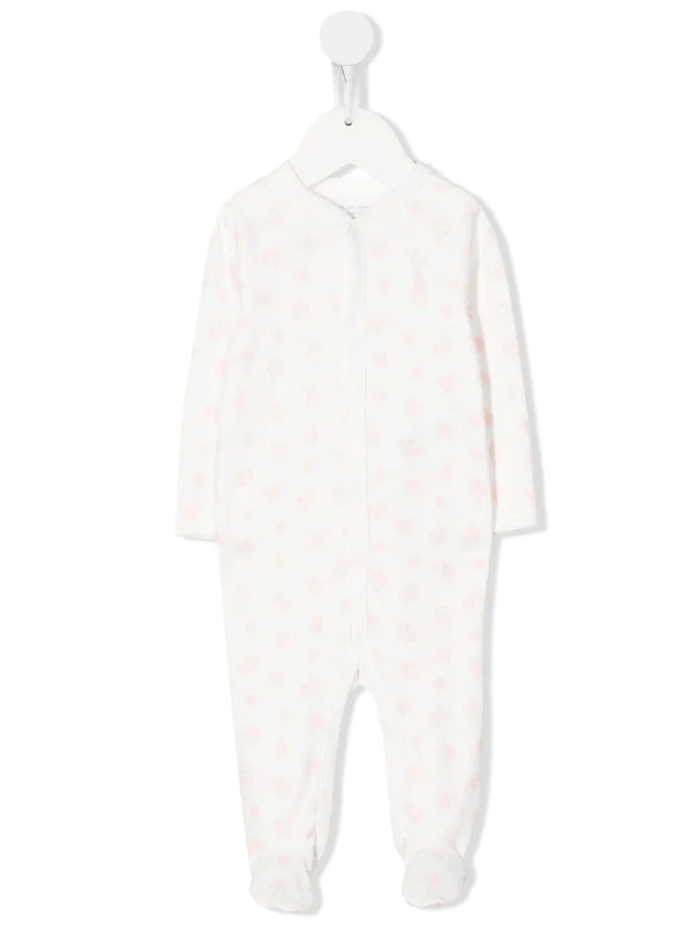 

Ralph Lauren Kids teddy bear-motif button-up pajamas - White