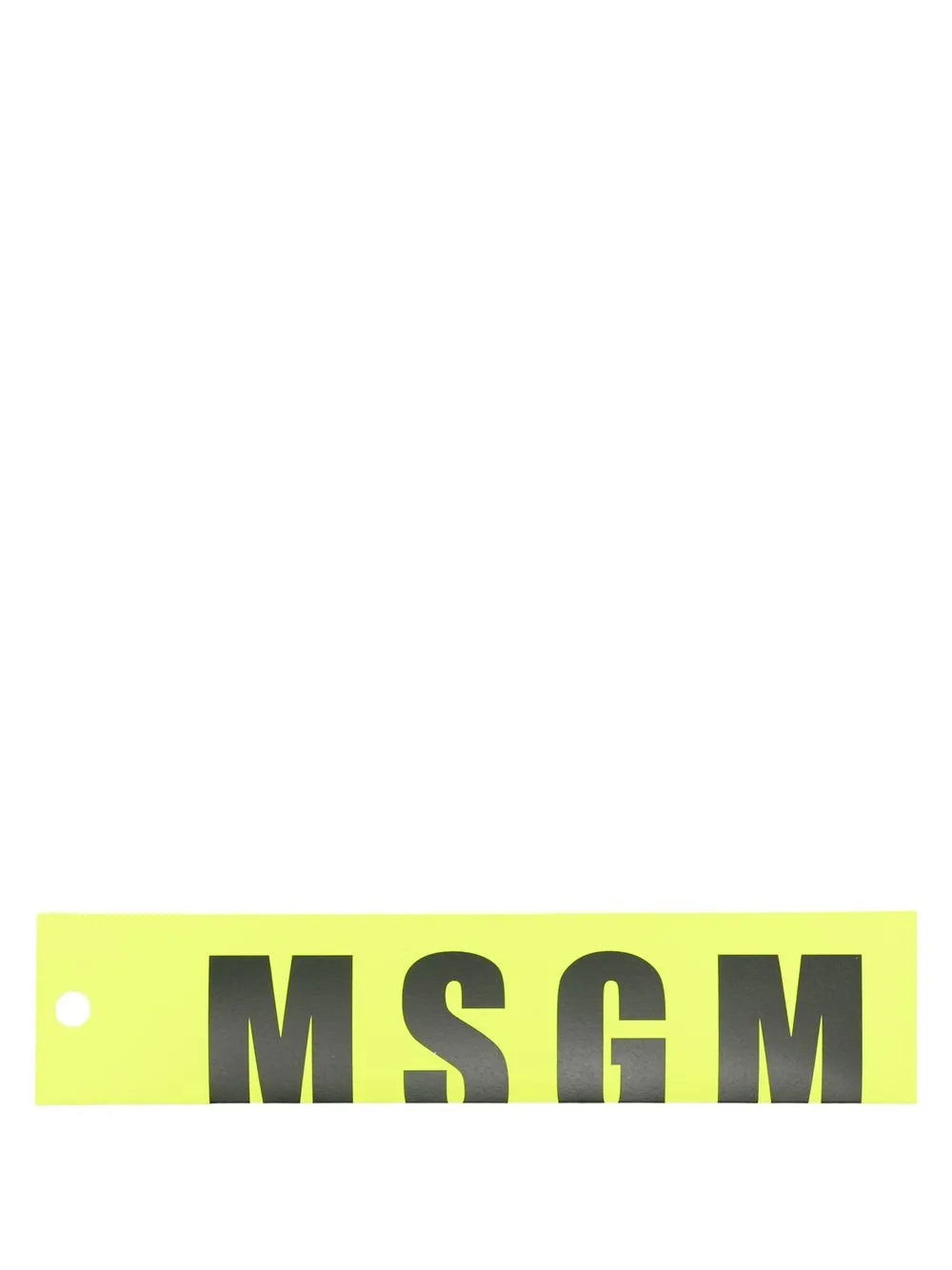 

MSGM bolsa de incienso con logo - Amarillo