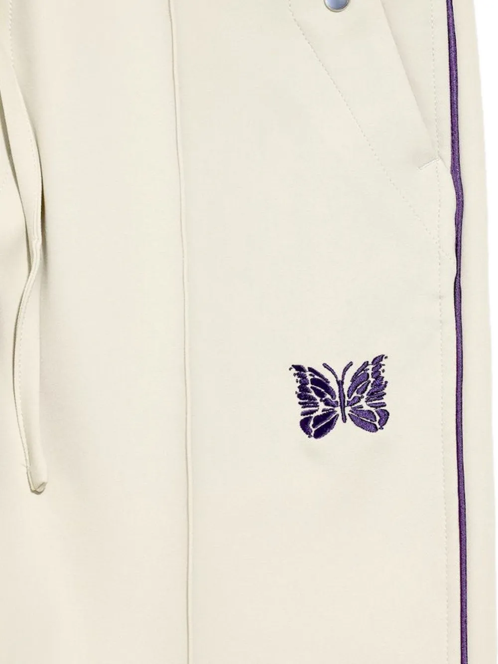 Needles piping butterfly trousers - Beige
