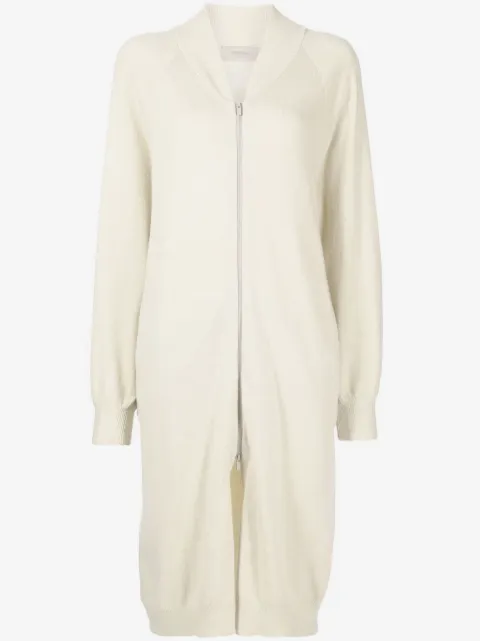 FEAR OF GOD ESSENTIALS zip-up long-length cardigan