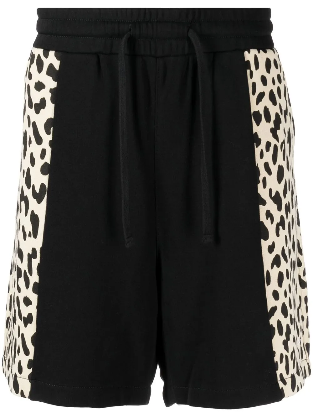 

FIVE CM bermudas con estampado de leopardo - Negro