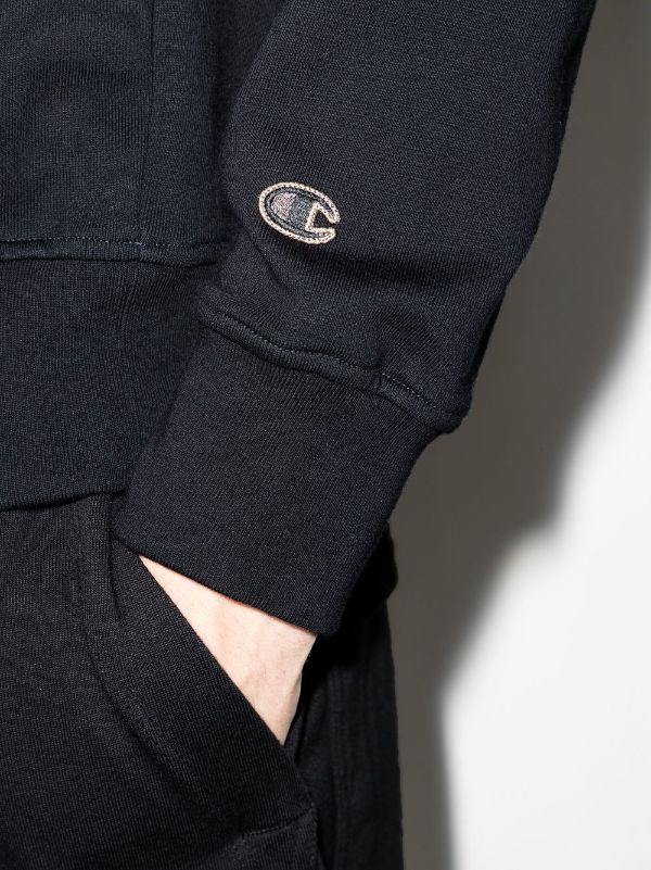 Rick Owens X Champion x Champion logo-embroidered Sweatshirt 