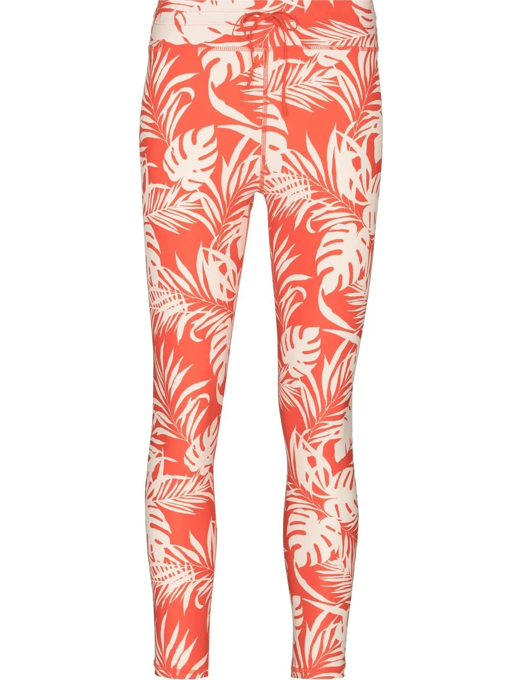 

The Upside Sabal botanical-print leggings - Orange