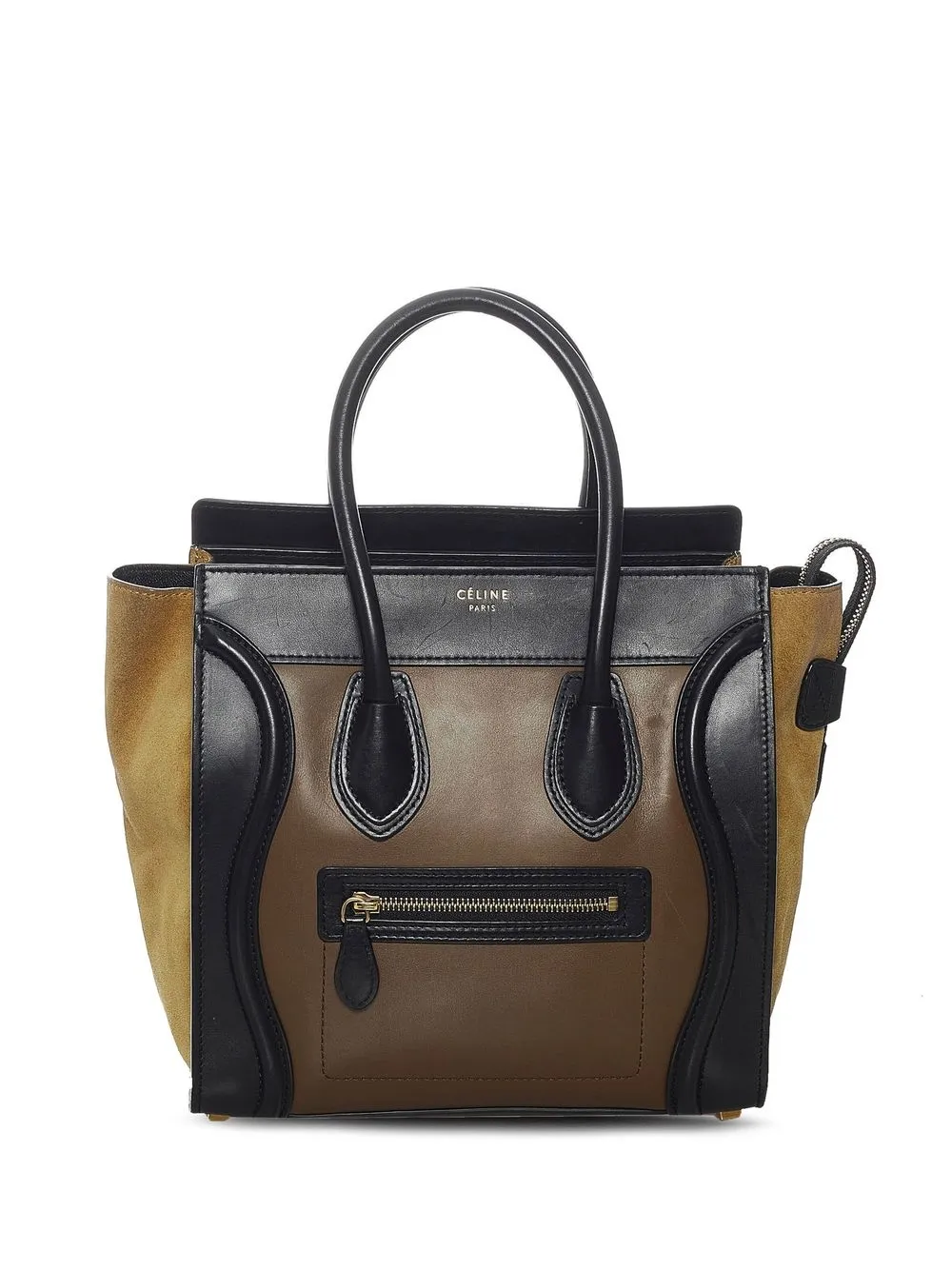 

Céline Pre-Owned pre-owned micro Luggage top-handle bag - Brown
