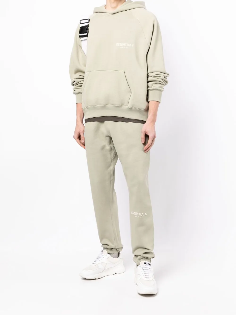 FEAR OF GOD ESSENTIALS hoodie oversize con logo estampado | Hoodies | Image 2