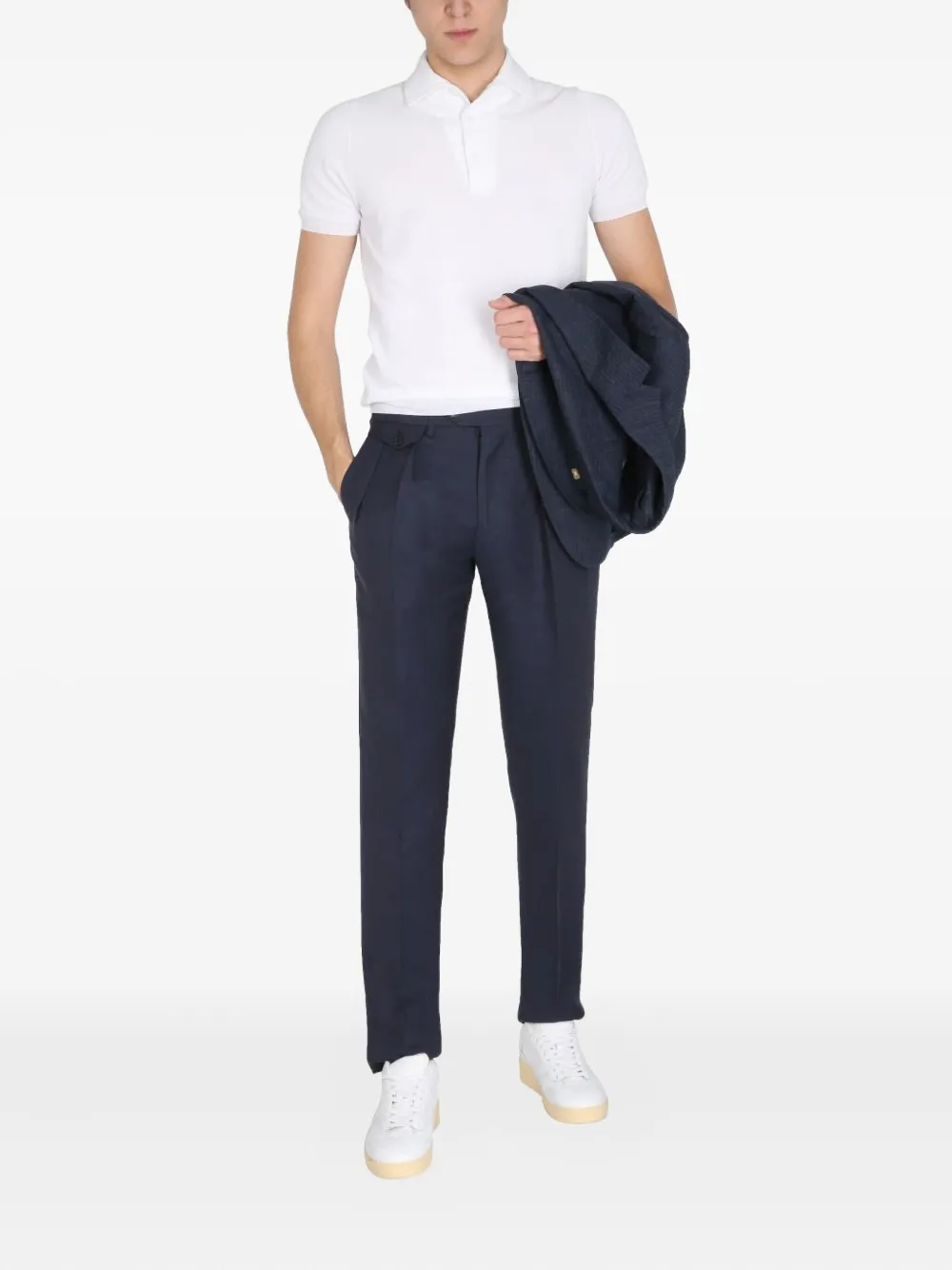 Lardini pleated-detail trousers | Tailored Pants | Image 2
