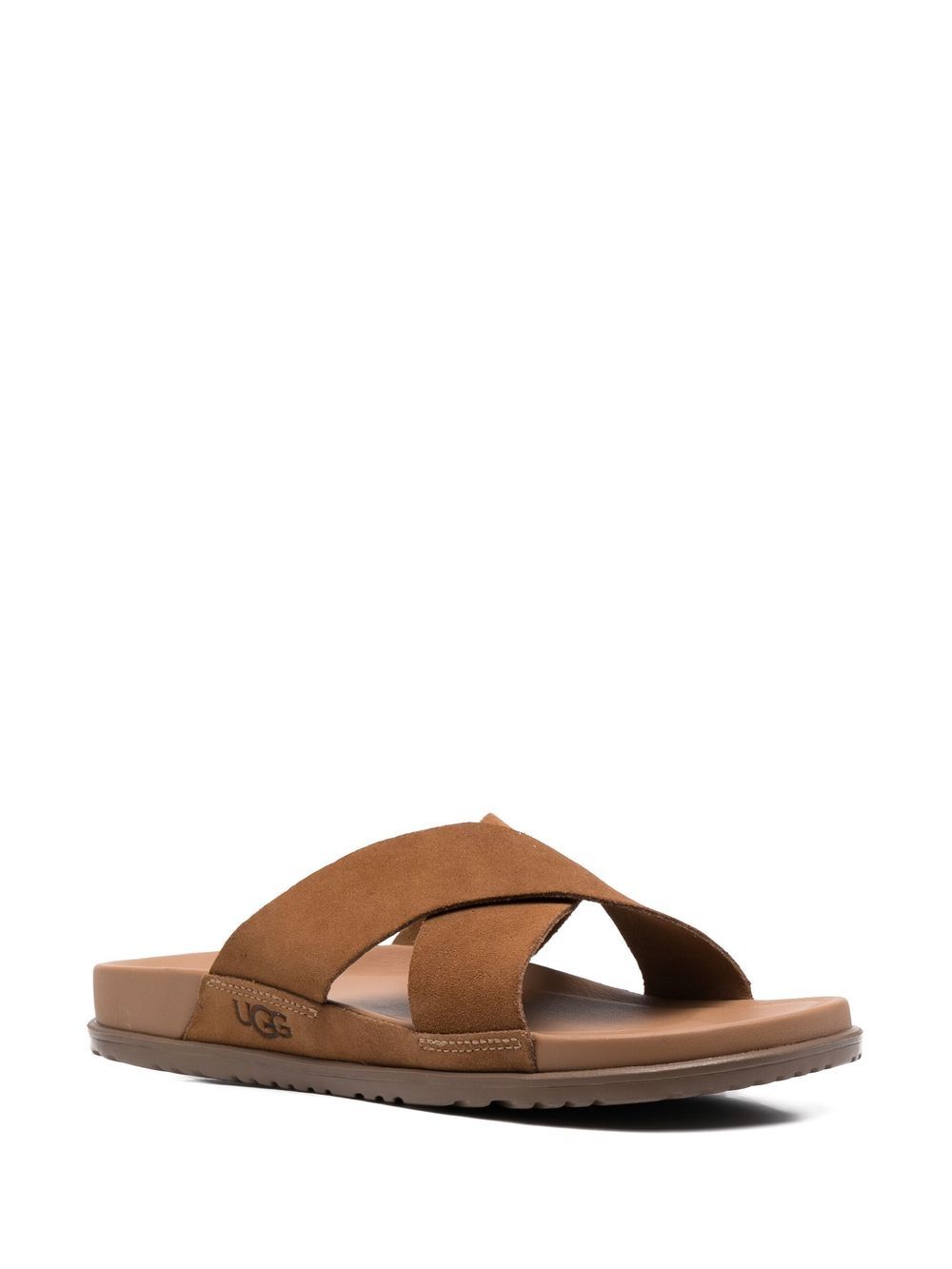 UGG Wainscott crossover strap Slides Farfetch